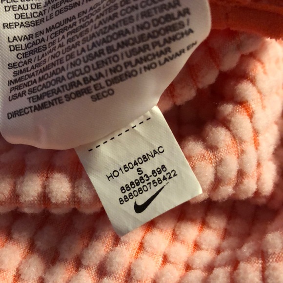 Nike Element Sphere Half Zip Long Sleeve Running Shirt Orange heathered - 2 - Picture 11 of 13